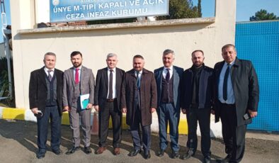 Toprak Dost” Hakk’a Yürüdü: Ünye Cezaevi Vaizi İbrahim Topal’a Vefa ve Dualarla Uğurlama