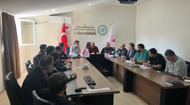 5199 sayılı Hayvanları Koruma Kanunu ve Hayvanların Korunması Hakkında Uygulama Yönetmeliği kapsamında ilimizde yürütülen çalışmaların görüşüldüğü toplantı;