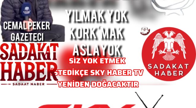 SKY HABER TV’YE ŞOK TEHDİT VE ŞANTAJ SKANDALI! Bob Farmen’e Ölüm Tehditleri Savruldu! Hukuki Süreç Başlatıldı!Cemal  PEKER,Tehtitlere,GEÇİT  YOK.