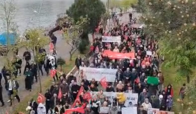 Tirebolu Gazze İçin Yürüdü: Vicdanlar Tirebolu Kalesi’nde Buluştu