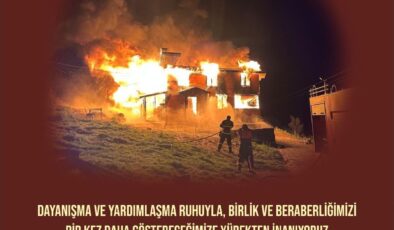 Artvin Halkı Evladına Sahip Çıkıyor: Yangında Evi Yanan Uğur Coşgun İçin Yardım Kampanyası Başlatıldı