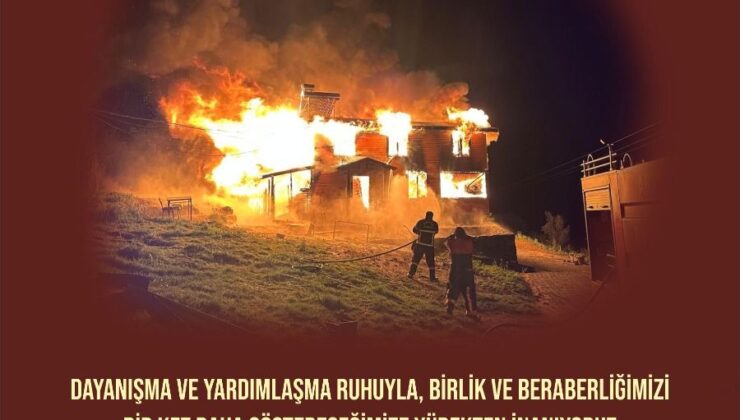 Artvin Halkı Evladına Sahip Çıkıyor: Yangında Evi Yanan Uğur Coşgun İçin Yardım Kampanyası Başlatıldı