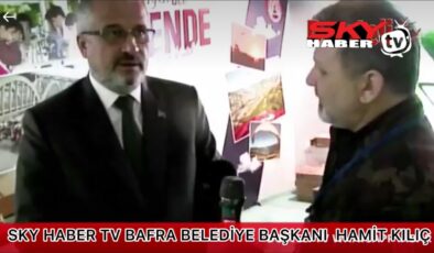 HAMİT KILIÇ’TAN GÖNÜLLERE DOKUNAN BAYRAM MESAJI: BAFRA’DA BİRLİK RUHU YÜKSELDİ  Cemal PEKER ,Özel Haber