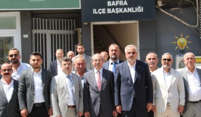 ORHAN KIRCALI’DAN BAFRA’YA BAYRAM ZİYARETİ: GÖNÜLLERİ FETHEDEN BULUŞMA  Cemal PEKER ,Özel Haber