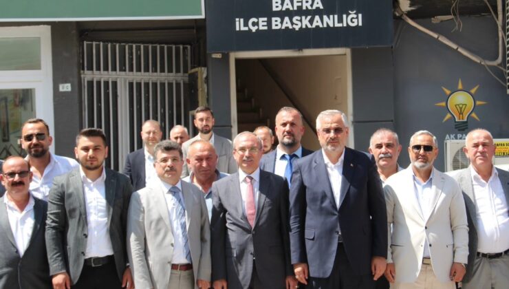 ORHAN KIRCALI’DAN BAFRA’YA BAYRAM ZİYARETİ: GÖNÜLLERİ FETHEDEN BULUŞMA  Cemal PEKER ,Özel Haber