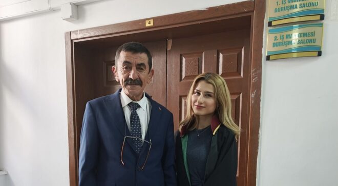 SKY HABER TV – ÖZEL HABER Gazeteci Cemal PEKER  Genel Sekreter Şener TAŞÖREN’den Adliye Ziyareti: Torunu Av. Duygu TAŞÖREN ile Gurur Dolu Buluşma