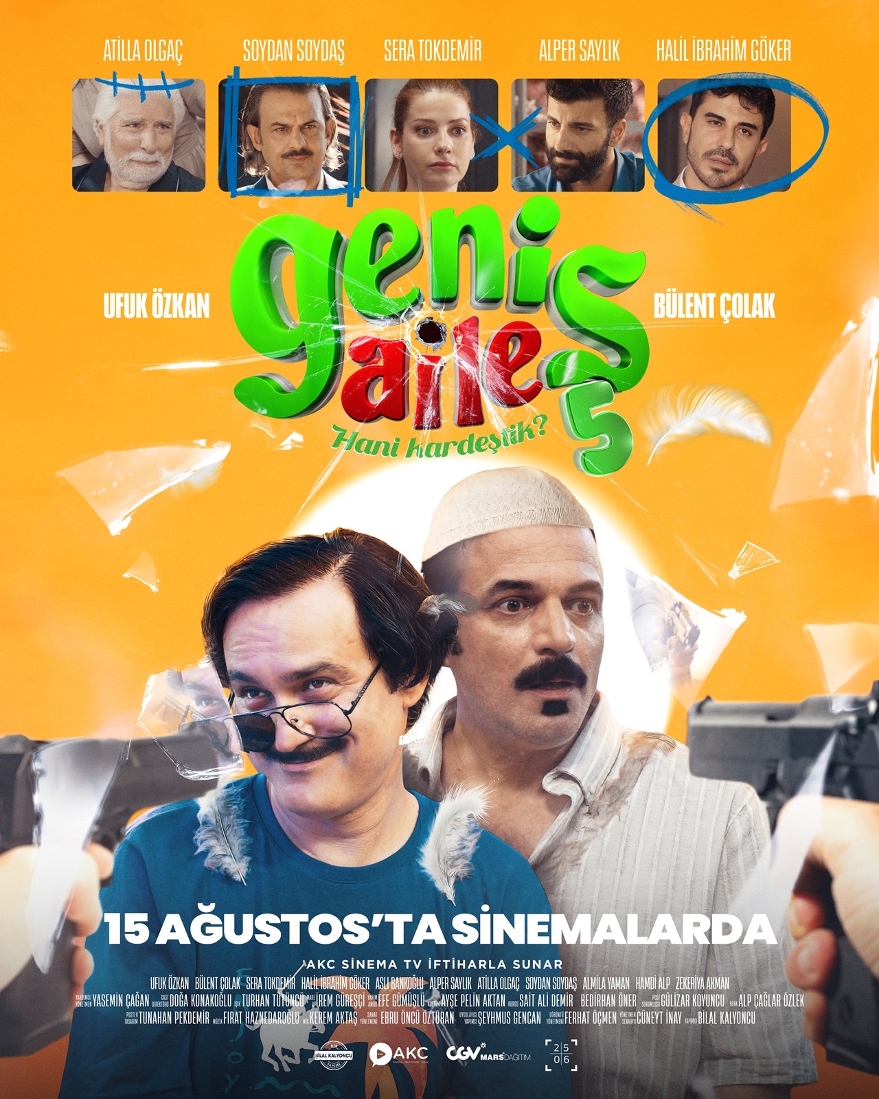 GENİŞ AİLE EFSANESİ GERİ DÖNÜYOR  “Geniş Aile 5” 15 AĞUSTOS’TA SİNEMALARDA