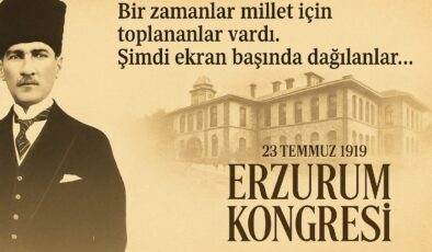 Erzurum’a Gittik Ama Geri Dönemedik  Bir millet vardı; manda istemezdi, şimdi ihale kovalıyor. Erzurum’da başı dikti, şimdi eğilmeden yaşayamıyor.