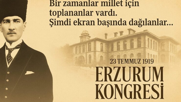 Erzurum’a Gittik Ama Geri Dönemedik  Bir millet vardı; manda istemezdi, şimdi ihale kovalıyor. Erzurum’da başı dikti, şimdi eğilmeden yaşayamıyor.