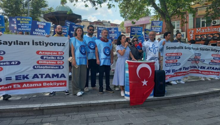 Öğretmenler meydanlarda değil, okullarında olmak istiyor
