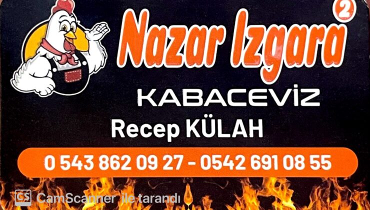 Samsun Çarşamba’da Lezzetin ve Doğanın Buluşma Noktası: Nazar Izgara
