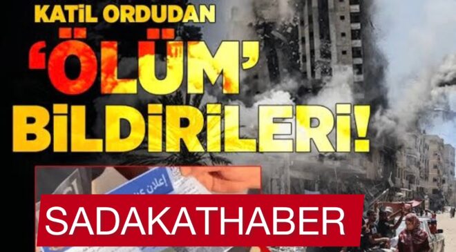 ŞOK: İSRAİL ORDUSUNDA KORKU ZİLİ — “SAVAŞ BİTMEZSE ASKERLER İNTİHARA KAYABİLİR”  Sadakat Haber — Cemal Peker  İstanbul, 29 Eylül 2025