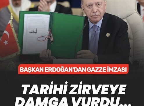 ERDOĞAN’IN UÇAĞI GAZZE ZİRVESİNDE NEDEN PAS GEÇTİ?  DİPLOMASİ Mİ, TEKNİK GEREKÇE Mİ?  DÜNYA BU DETAYI KONUŞUYOR!