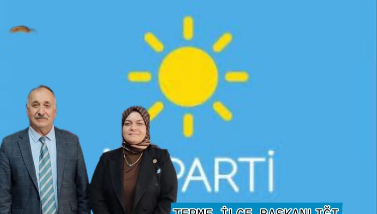 TERME’NİN İLK KADIN MUHTARI ELİF ALEMDAR’DAN ANLAMLI ZİYARET.İYİ PARTİ İLÇE BAŞKANI ŞAKİR ŞAHİN VE YÖNETİMİYLE BULUŞTU..