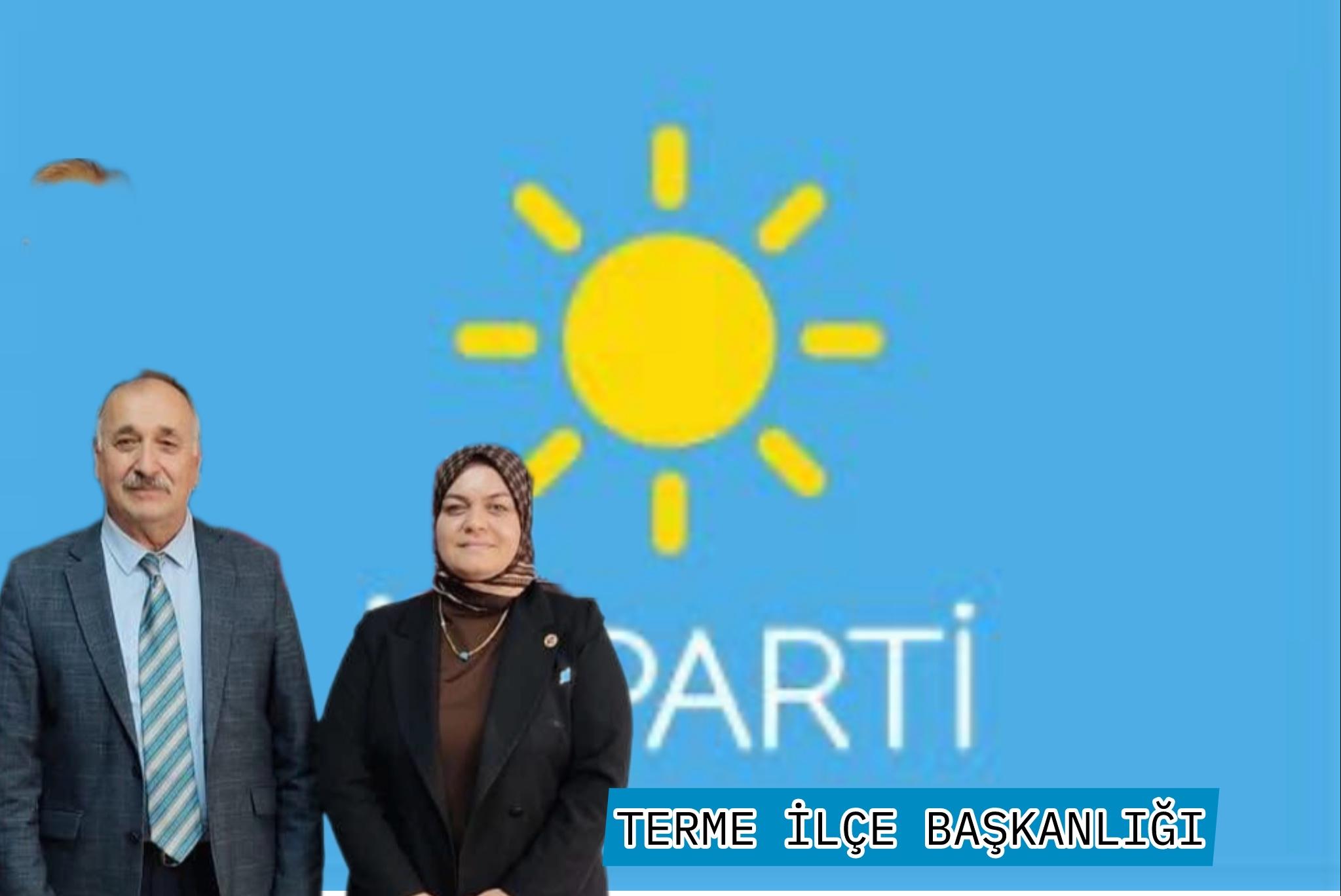 TERME’NİN İLK KADIN MUHTARI ELİF ALEMDAR’DAN ANLAMLI ZİYARET.İYİ PARTİ İLÇE BAŞKANI ŞAKİR ŞAHİN VE YÖNETİMİYLE BULUŞTU..