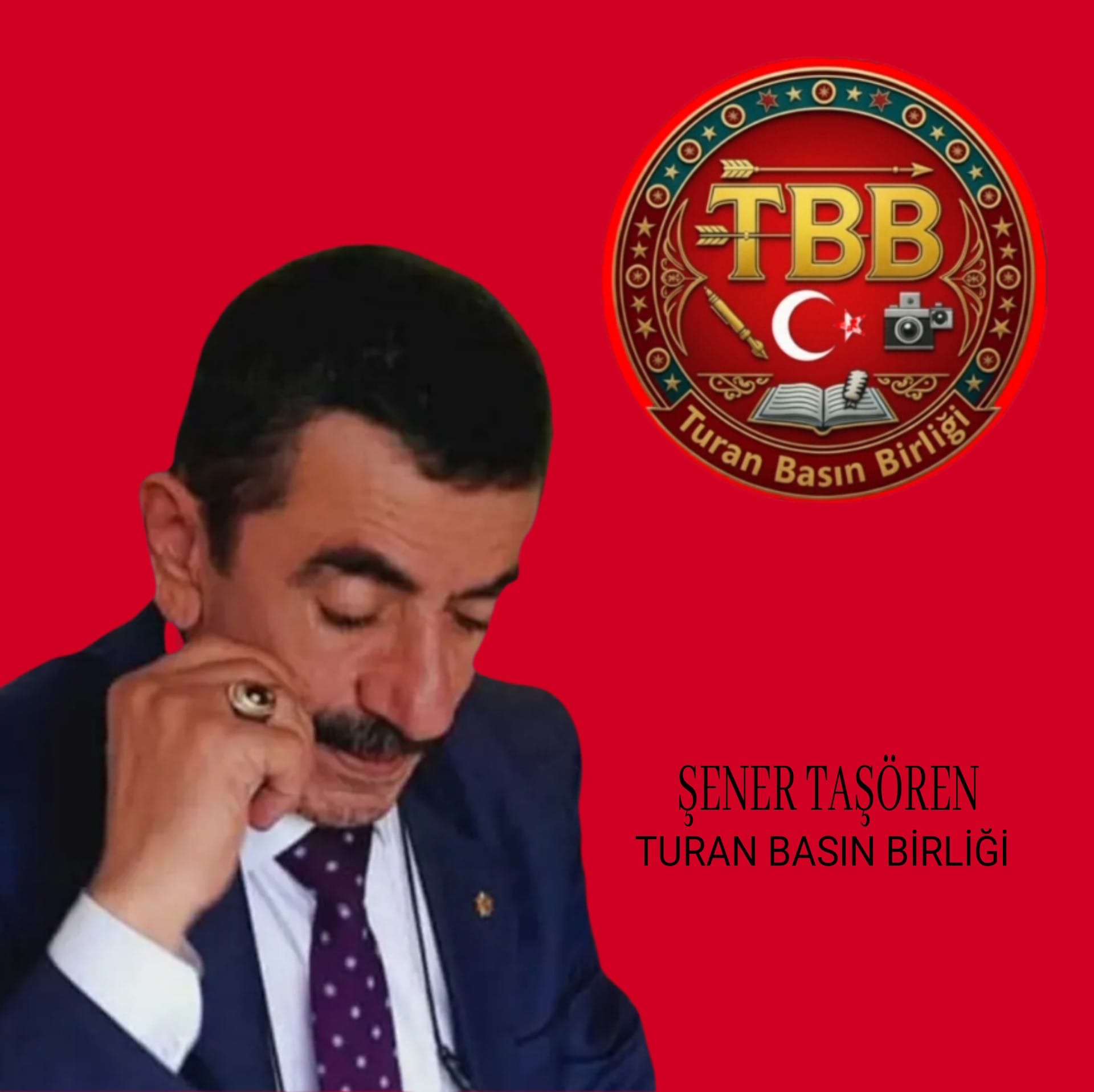 TÜM DÜNYA GAZETECİ TÜRKLERİNİ AYNI ÇATIDA BULUŞTURAN LİDER: ŞENER TAŞÖREN  TURAN BASINININ KALBİ, TÜRK GAZETECİLİĞİNİN ÖNCÜ GÜCÜ