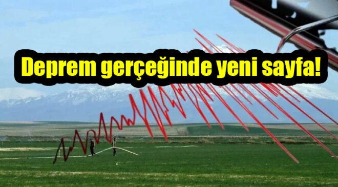 Eski teori çürüdü, deprem gerçeğinde yeni sayfa!