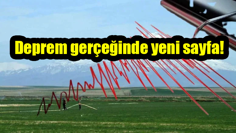 Eski teori çürüdü, deprem gerçeğinde yeni sayfa!