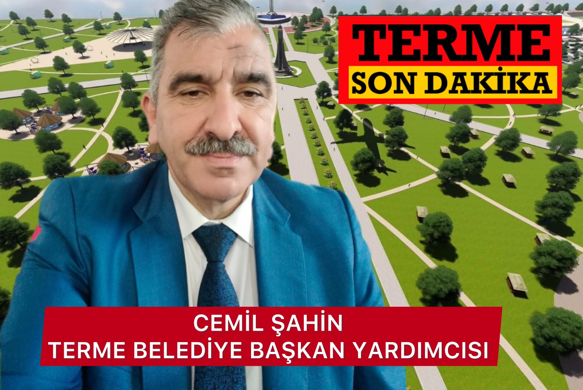 TERME BELEDİYESİ MİLIÇ MAHALLESİNDE YEŞİL ALANLARI ÇOĞALTIYOR