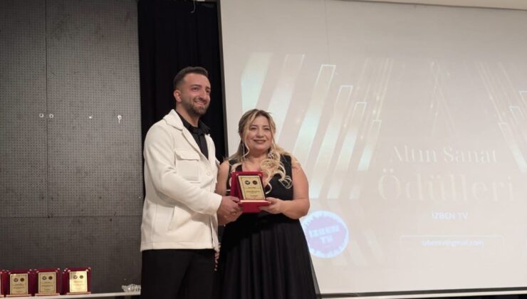 İzmir’de Yıldızlar Geçidi: Altın Sanat Ödülleri Sahiplerini Buldu