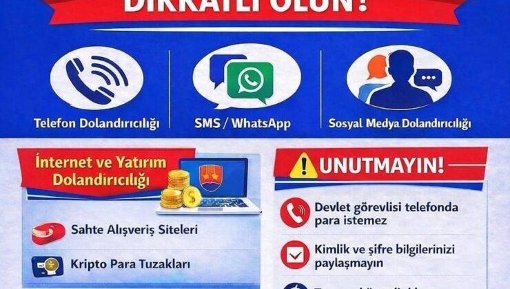 JANDARMA KOMUTANLIĞINDAN DOLANDIRICILIĞA KARŞI ÖNEMLİ UYARI