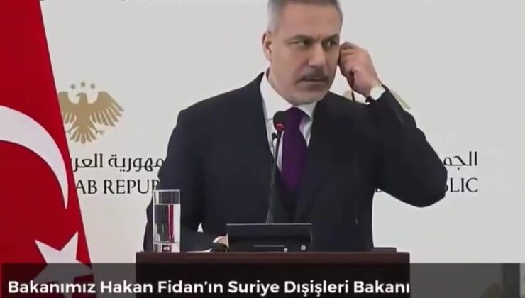 SURİYE’DE DİKKAT ÇEKEN AN: DIŞİŞLERİ BAKANI HAKAN FİDAN’IN AÇIKLAMASI NEDEN YARIM KALDI?