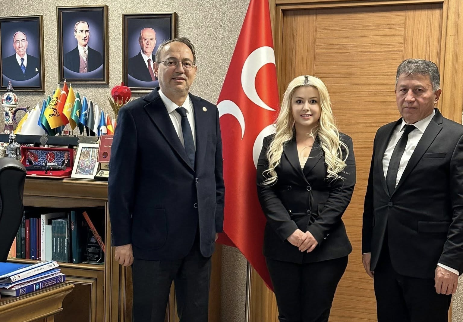 MHP TERME İLÇE BAŞKANI ERCAN KAYA’DAN ANKARA’DA STRATEJİK ZİYARET  GENEL BAŞKAN YARDIMCISI PROF. DR. İLYAS TOPSAKAL İLE GÜNDEM DEĞERLENDİRMESİ