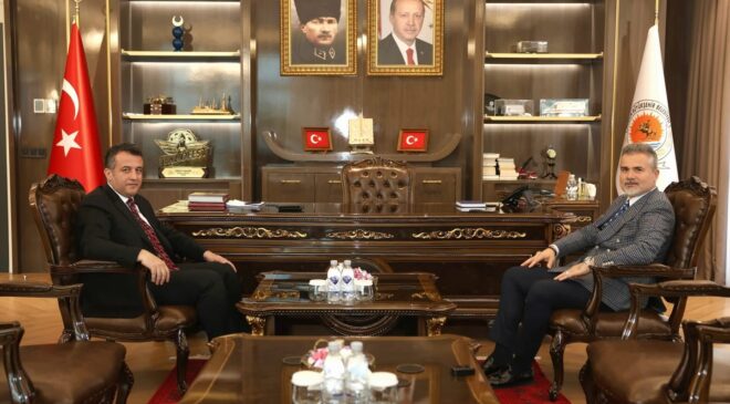 Suat kılıçtan Başkan Halit Doğan’a anlamlı ziyaret