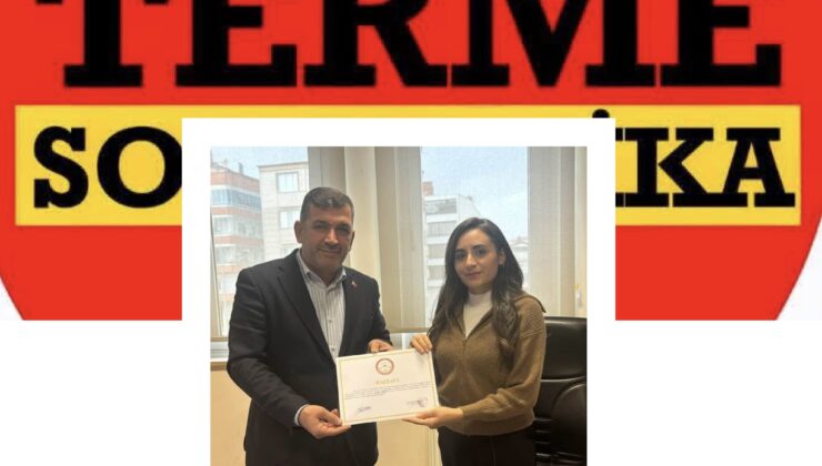 BAŞKAN ŞUAYİP AKBULUT MAZBATASINI ALDI BAŞARILARINIZIN DEVAMINI DİLİYORUZ