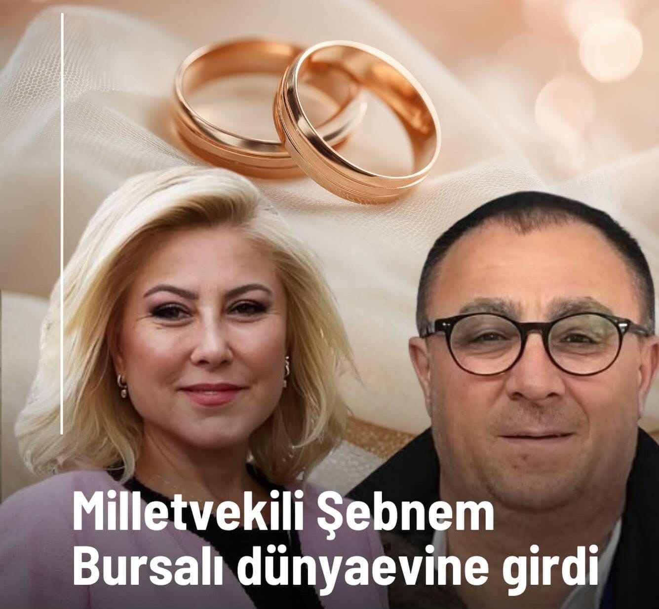 AK PARTİ İZMİR MİLLETVEKİLİ ŞEBNEM BURSALI DÜNYAEVİNE GİRDİ  Sadakat Haber – İzmir