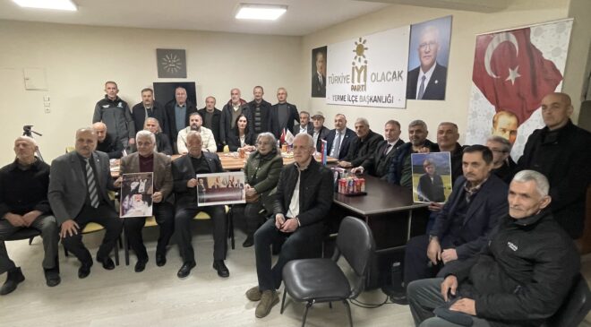 İYİ PARTİ TERME İLÇE BAŞKANI ŞAKİR ŞAHİN ÇARŞAMBA İLÇE BAŞKANI ÖMER SAVUK SALIPAZARI İLÇE BAŞKANI ALİ ŞAHİN TEKKEKÖY İLÇE BAŞKANI ALİ ÇALIK AYVACIK İLÇE BAŞKANI ORHAN ULUSOY DAN ORTAK KAMUOYUNA BASIN AÇIKLAMASI