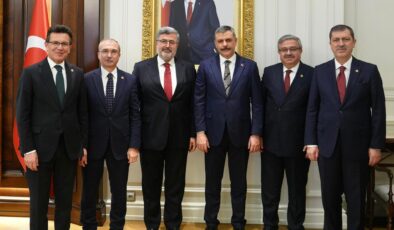 AK PARTİ SAMSUN MİLLETVEKİLİ ORHAN KIRCALI’DAN İÇİŞLERİ BAKANI MUSTAFA ÇİFTÇİ’YE HAYIRLI OLSUN ZİYARETİ