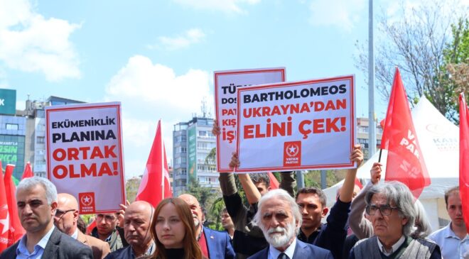 *FENER RUM PATRİKHANESİ’NİN EKÜMENİKLİK MASKESİYLE* *TÜRKİYE’NİN EGEMENLİĞİNE MÜDAHALE*