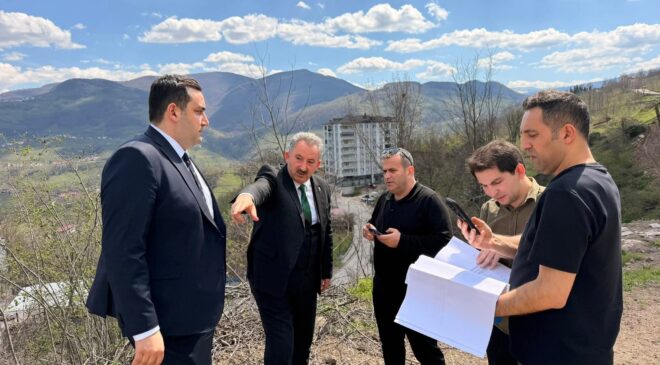 AYBASTI’DA BAHAR İLE BİRLİKTE ÇALIŞMALAR YENİDEN BAŞLADI