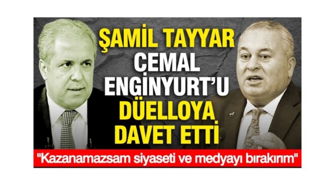 CEMAL ENGİNYURT’U ORDU’DA DÜELLOYA DAVET ETTİ