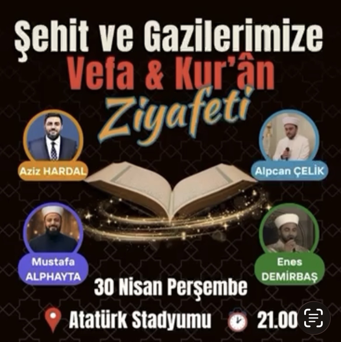 Kumluca’da Gönülleri Feth edecek  Kur’an Ziyafeti