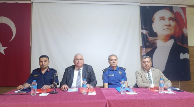 Okul Güvenliği İçin Kumluca’da Geniş Katılımlı Toplantı