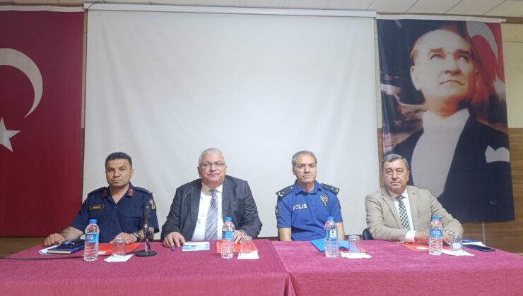 Okul Güvenliği İçin Kumluca’da Geniş Katılımlı Toplantı