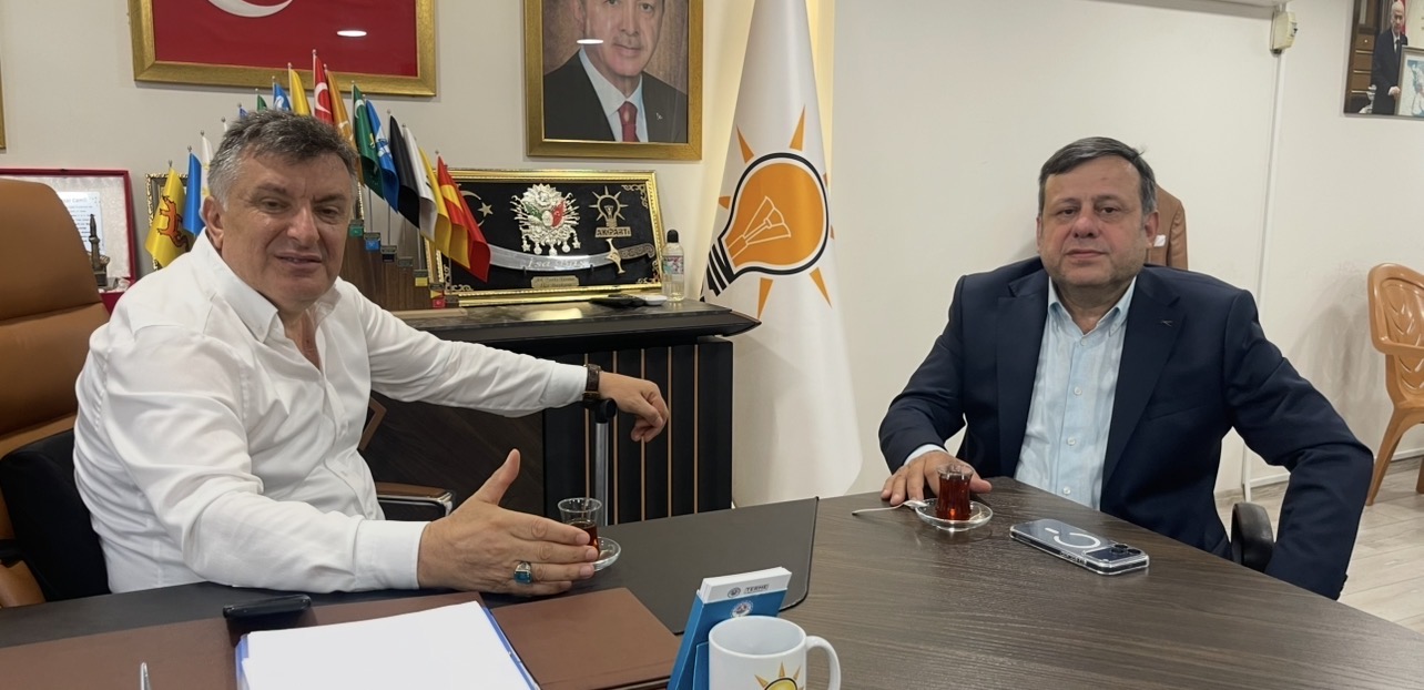 Terme’de Bayramlaşma Programında Birlik ve Gelecek Mesajı  Muharrem Çelik’ten Terme Vurgusu, Ersan Aksu’dan Dayanışma Mesajı