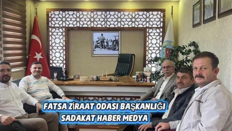 SADAKAT HABER MEDYA  Yargı ve Toplum Temsilcileri Fatsa’da Buluştu  Fatsa Ziraat Odası’na Anlamlı Ziyaret