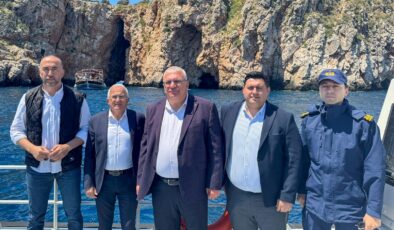Kumluca’da Turizm Sezonu Öncesi  Kıyı ve Koylarda İnceleme