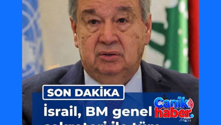 SADAKAT HABER MEDYA ÖZEL DOSYA  İSRAİL–BM GERGİNLİĞİ TIRMANIYOR: GENEL SEKRETER GUTERRES İLE TEMASLARDA KRİZ İDDİASI