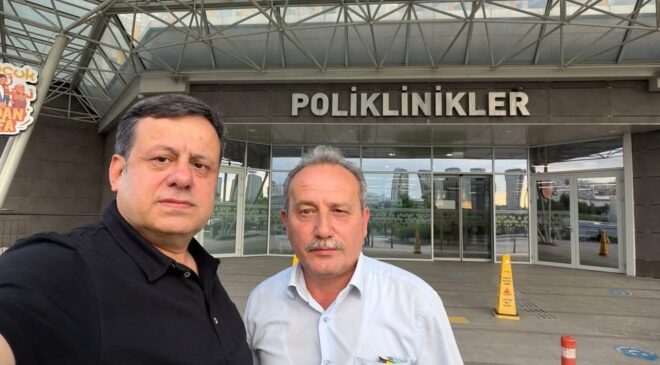TERME TİCARET VE SANAYİ ODASI BAŞKAN ADAYI MUHARREM ÇELİK’TEN ANLAMLI ZİYARET  Acının Ortasında Bir Umut: Elisa Ergen’e Moral Ziyareti