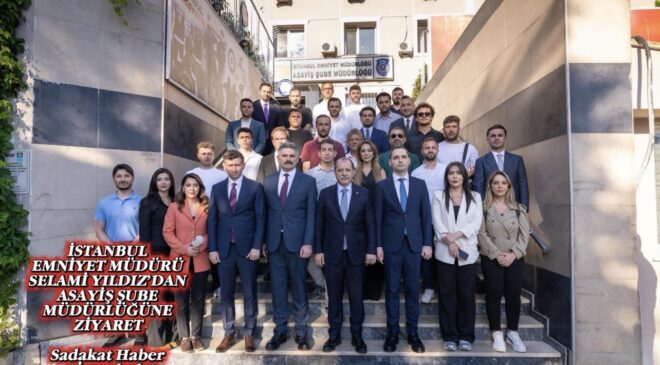 İSTANBUL EMNİYET MÜDÜRÜ SELAMİ YILDIZ’DAN ASAYİŞ ŞUBE MÜDÜRLÜĞÜNE ZİYARET  Sadakat Haber | İstanbul