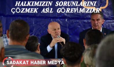 TERME’DE HALKIN SESİ YÖNETİME YÖN VERİYOR  BAŞKAN ŞENOL KUL“TERME’Yİ MAKAMLARDAN DEĞİL,MİLLETLE BİRLİKTE YÖNETİYORUZ