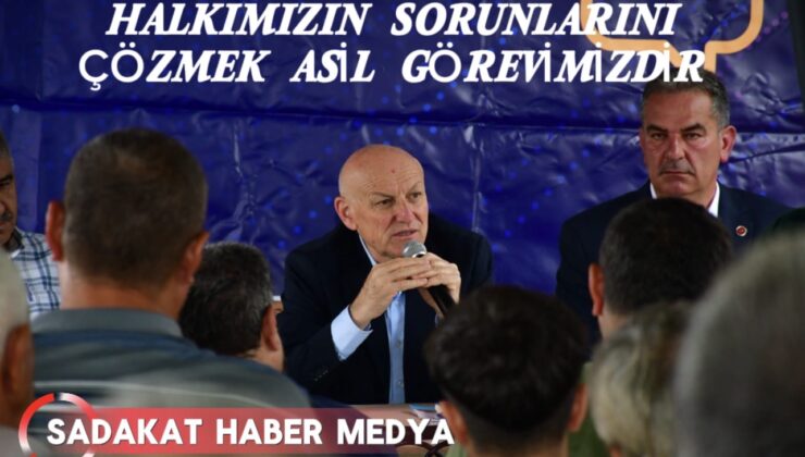 TERME’DE HALKIN SESİ YÖNETİME YÖN VERİYOR  BAŞKAN ŞENOL KUL“TERME’Yİ MAKAMLARDAN DEĞİL,MİLLETLE BİRLİKTE YÖNETİYORUZ
