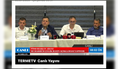 SADAKAT HABER MEDYA GRUBU’NDAN ÖRNEK CANLI YAYIN  Muharrem Çelik, Terme’nin Geleceğine Dair Projelerini Kamuoyuyla Paylaştı