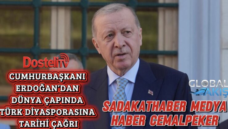 CUMHURBAŞKANI ERDOĞAN’DAN DÜNYA ÇAPINDA TÜRK DİYASPORASINA TARİHİ ÇAĞRI haber Cemalpeker