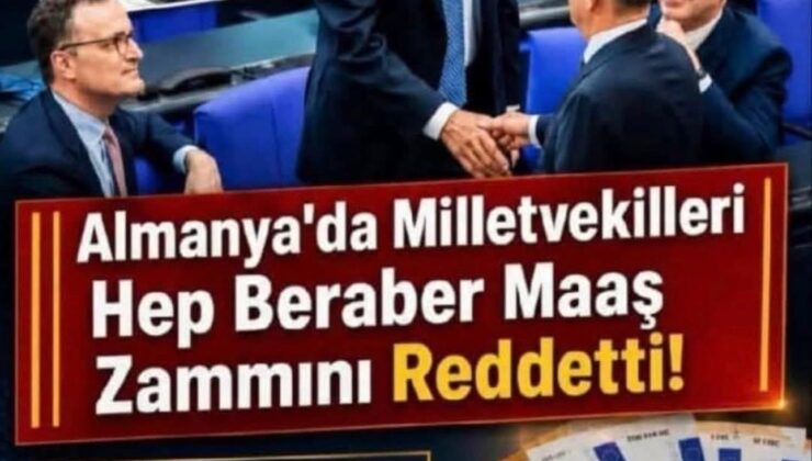 ALMANYA FEDERAL MECLİSİ’NDEN DİKKAT ÇEKEN MESAJ