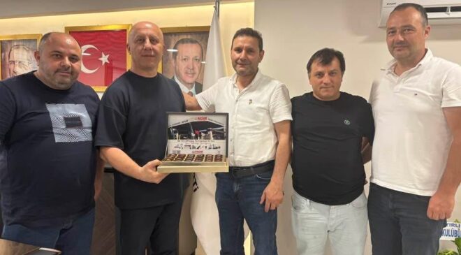 YAŞAR MAKİNA SANAYİ  OLARAK  AK PARTİ TERME İLÇE TEŞKİLATINA ANLAMLI ZİYARAET